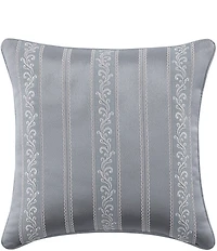 J. Queen New York Sondra Woven Damask Reversible Square Decorative Pillow