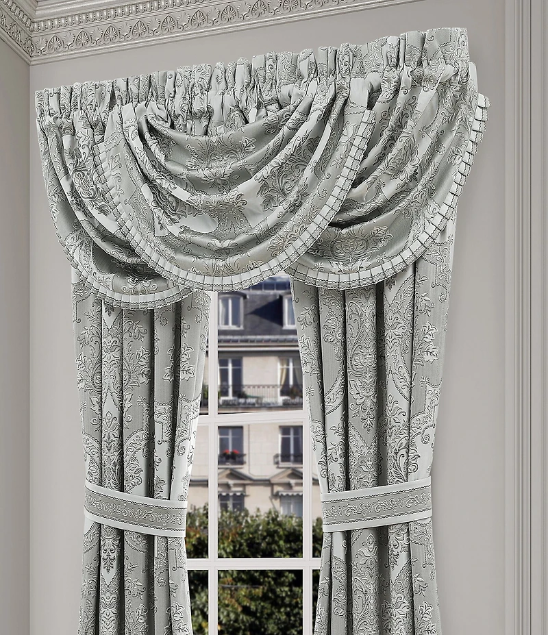 J. Queen New York Sondra Woven Damask Window Treatment