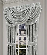 J. Queen New York Sondra Woven Damask Window Treatment