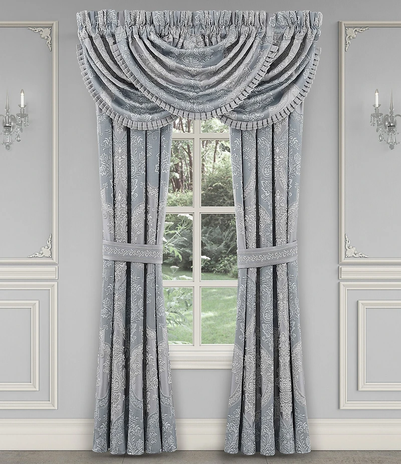 J. Queen New York Sondra Woven Damask Window Treatment