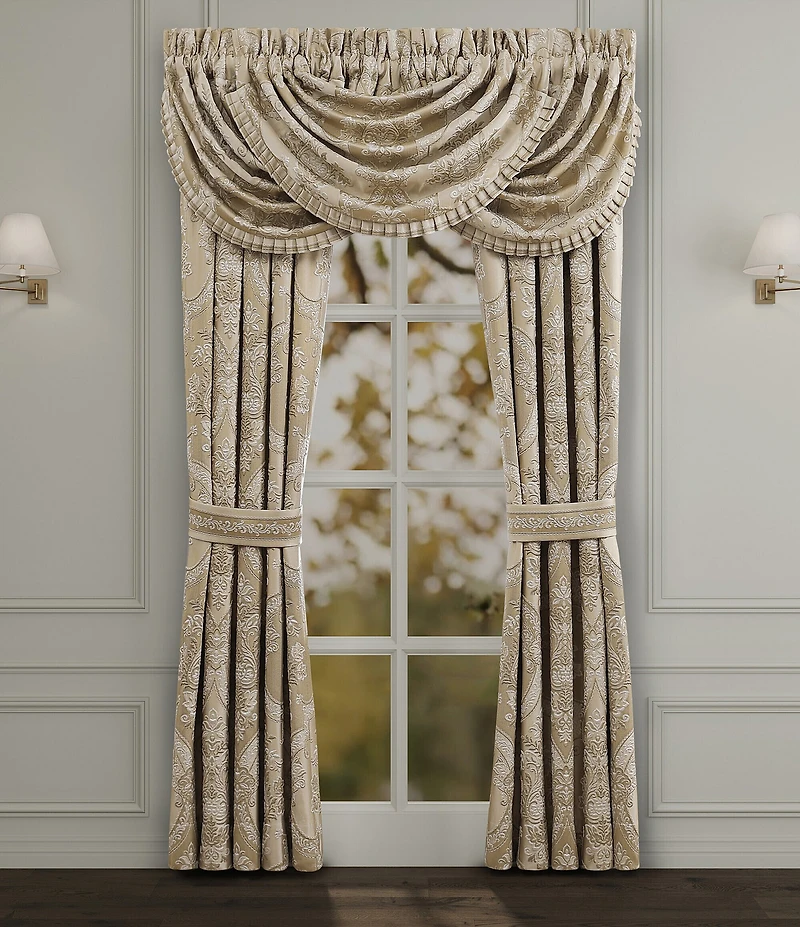 J. Queen New York Sondra Woven Damask Window Treatment