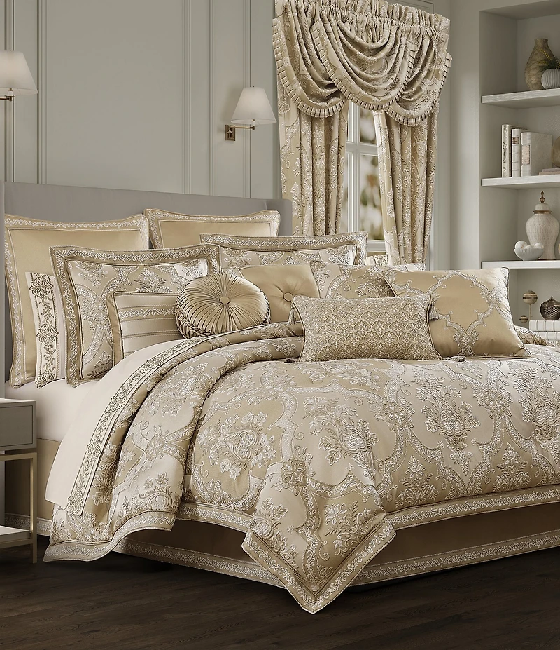 J. Queen New York Sondra Woven Framed Reversible Euro Sham