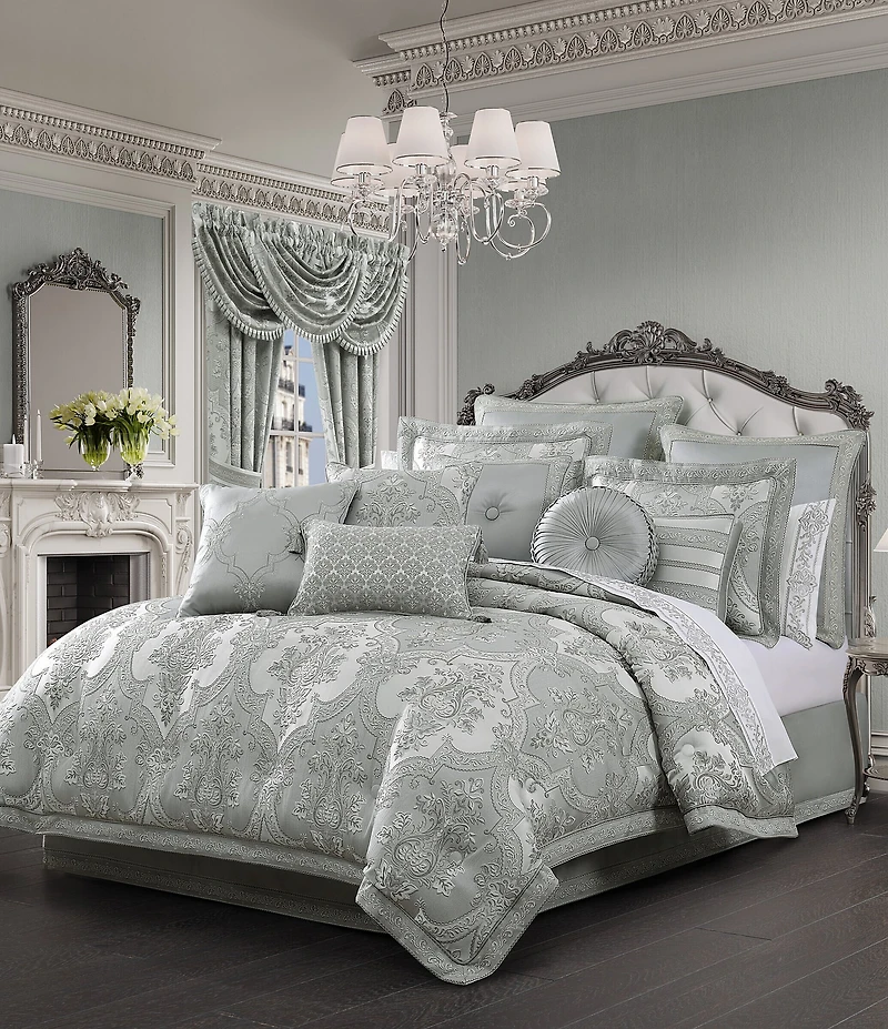 J. Queen New York Sondra Woven Framed Reversible Euro Sham