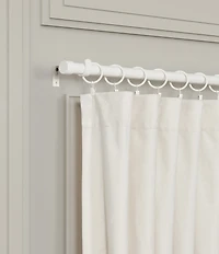 J. Queen New York Stanton Adjustable Iron Curtain Rod