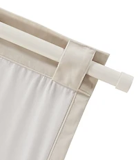 J. Queen New York Stanton Adjustable Iron Curtain Rod