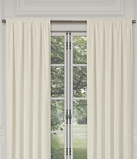 J. Queen New York Stanton Adjustable Iron Curtain Rod