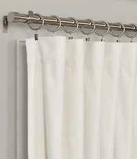 J. Queen New York Stanton Polished Iron Window Curtain Clip Rings