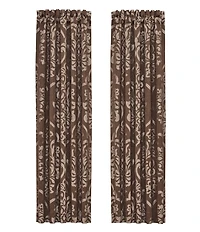 J. Queen New York Surano Jacquard Room Darkening Window Treatments