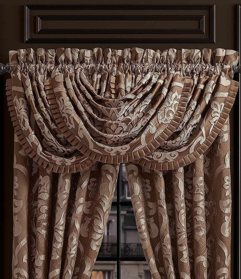 J. Queen New York Surano Jacquard Room Darkening Window Treatments