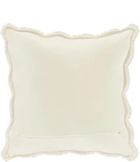 J. Queen New York Teigen Collection Medallion Print Quilted Reversible Square Pillow