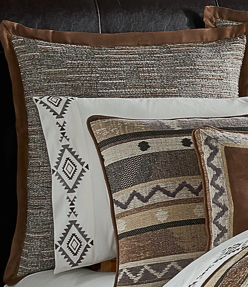 J. Queen New York Timber Woven Euro Sham