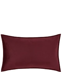 J. Queen New York Townsend Lumbar Plush Velvet Decorative Throw Pillow Cover