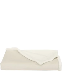 J. Queen New York Townsend Plush Velvet and Sherpa Fabric Reversible Throw