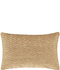 J. Queen New York Townsend Ripple Pleated Lumbar Pillow Cover