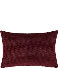 J. Queen New York Townsend Ripple Pleated Lumbar Pillow Cover