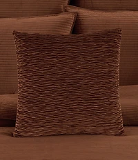 J. Queen New York Townsend Ripple Pleated Square Pillow Cover