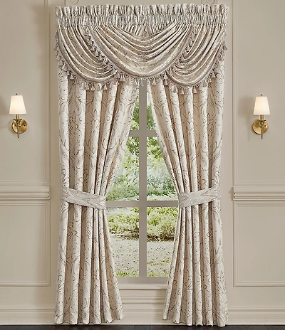J. Queen New York Trinity Jacquard Damask Window Treatments