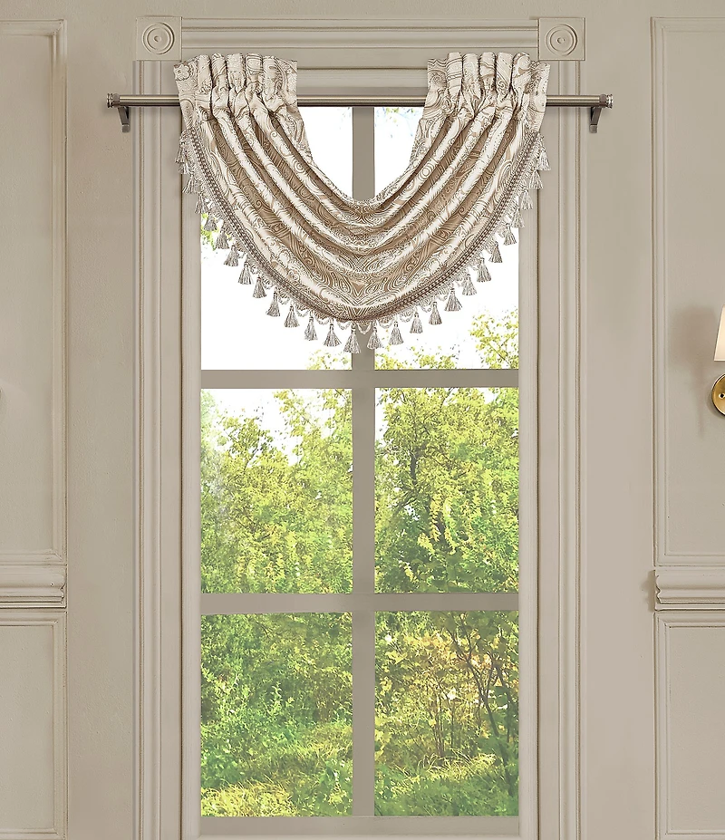 J. Queen New York Trinity Jacquard Damask Window Treatments