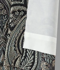 J. Queen New York Vincenzo Woven Damask Window Treatment