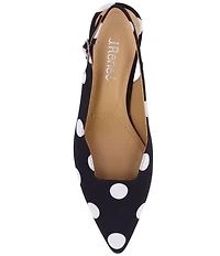 J. Renee Anara Polka Dot Slingback Pumps
