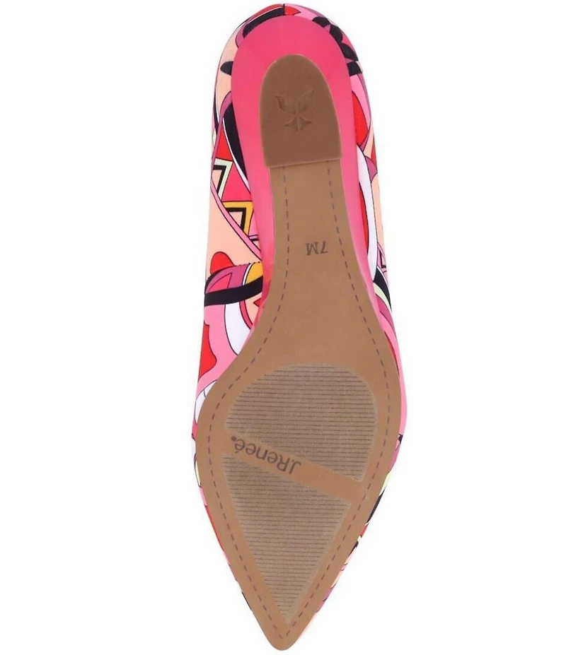 J. Renee Anisha Mod Print Wedge Pumps