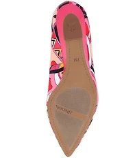 J. Renee Anisha Mod Print Wedge Pumps