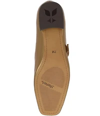J. Renee Faron Metallic Leather Mary Jane Flats