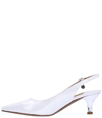 J. Renee Ferryanne Patent Slingback Pumps