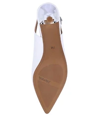 J. Renee Ferryanne Patent Slingback Pumps