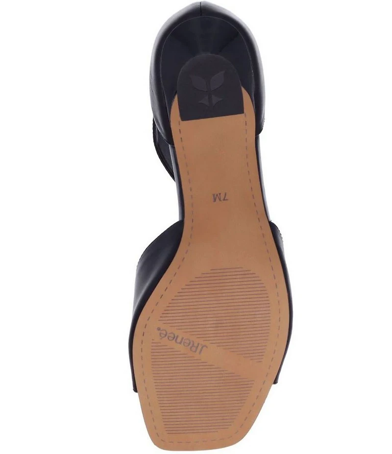 J. Renee Genevra Leather Dress Sandals