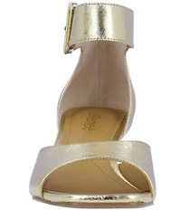 J. Renee Genevra Leather Dress Sandals