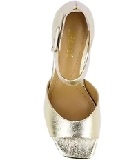J. Renee Genevra Leather Dress Sandals