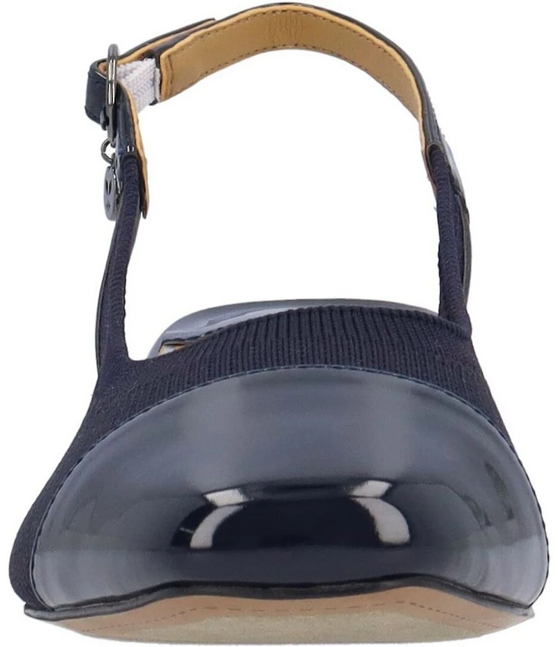 J. Renee Givora Stretch Knit Slingback Pumps