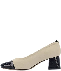 J. Renee Javelle Stretch Knit Cap Toe Pumps