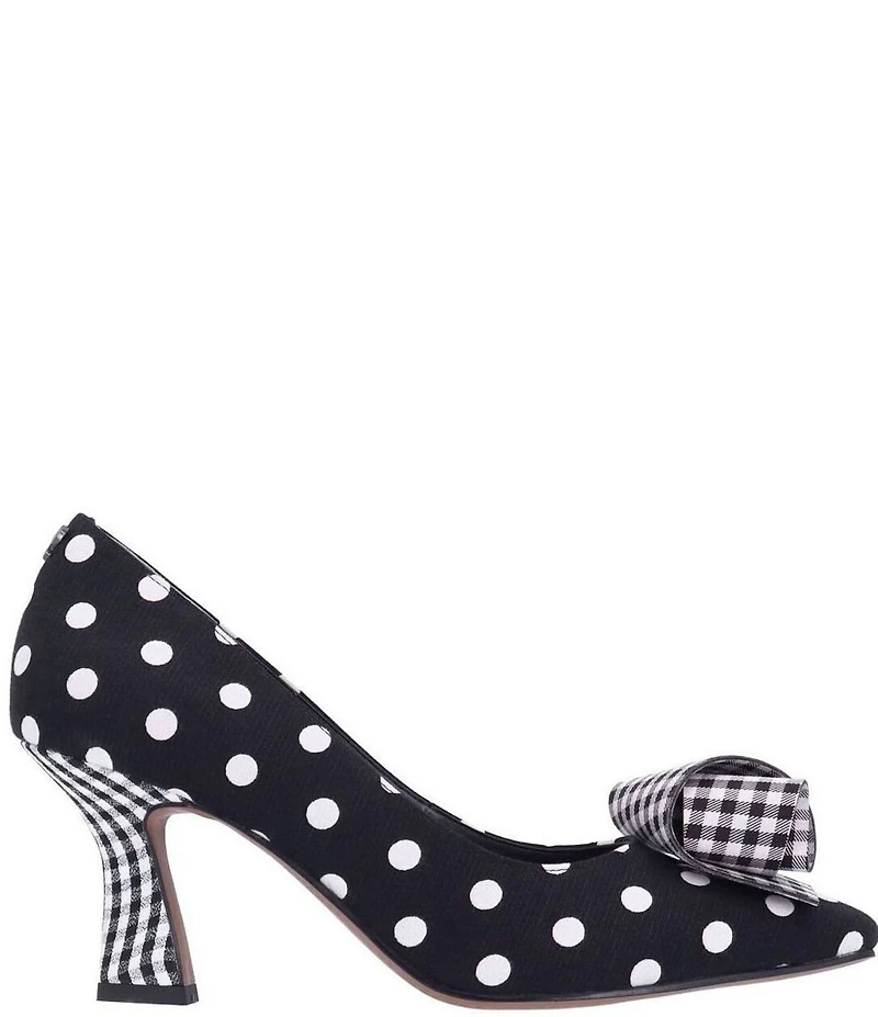 J. Renee Karali Polka Dot Pumps