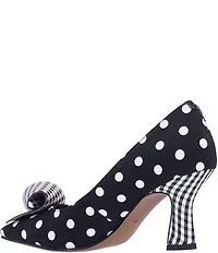 J. Renee Karali Polka Dot Pumps