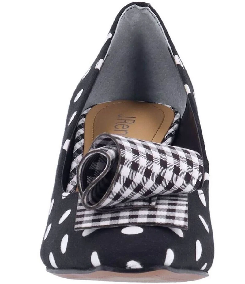 J. Renee Karali Polka Dot Pumps