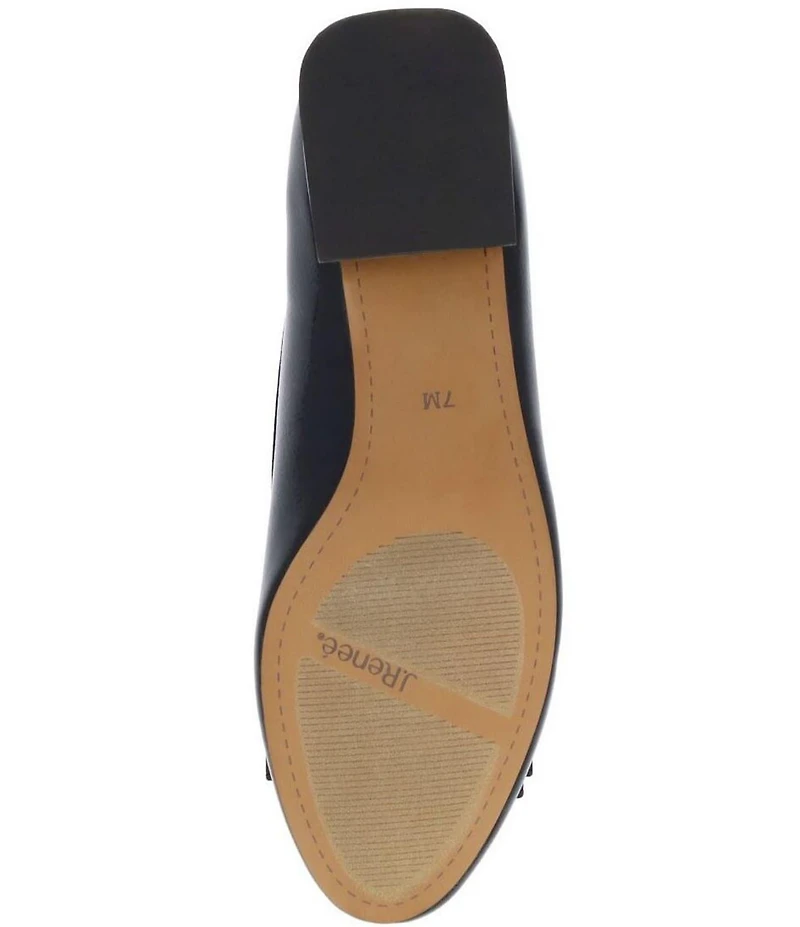 J. Renee Kori Patent Grosgrain Bow Pumps