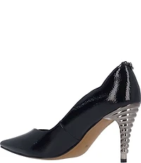 J. Renee Lunessa Patent Pointed Toe Pumps