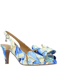 J. Renee Lysara Bow Slingback Pumps