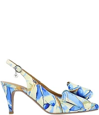 J. Renee Lysara Bow Slingback Pumps