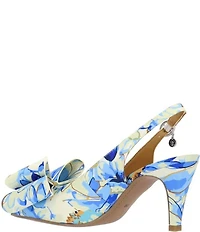 J. Renee Lysara Bow Slingback Pumps