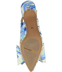 J. Renee Lysara Bow Slingback Pumps