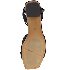 J. Renee Novela Satin Bow Dress Sandals
