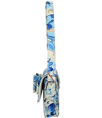 J. Renee Pammie Floral Print Fabric Shoulder Bag