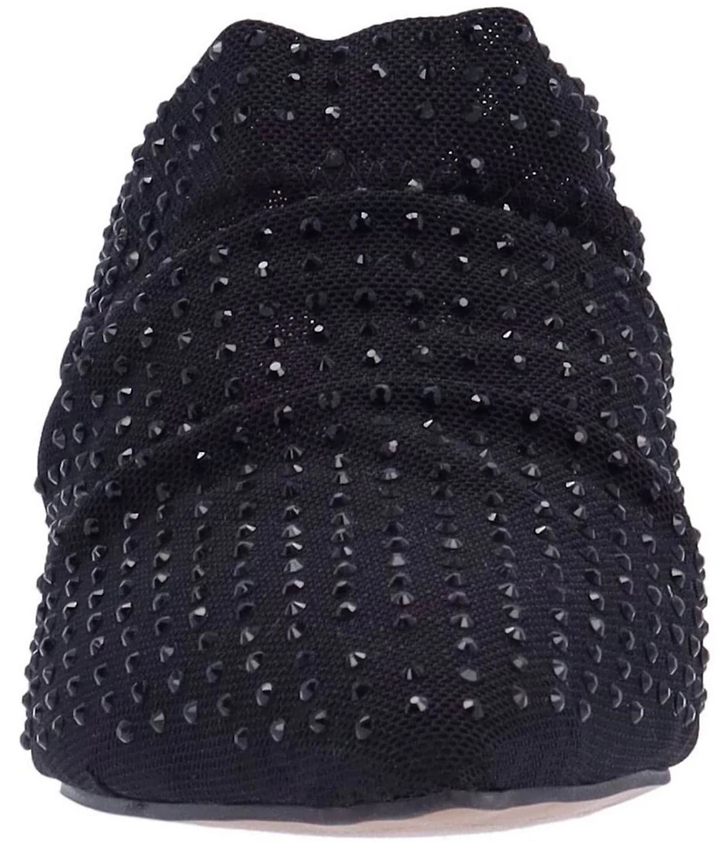 J. Renee Parisa Rhinestone Mesh Dress Mules