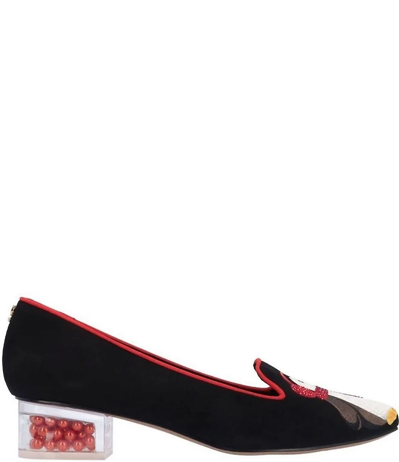 J. Renee Pingwen Embroidered Penguin Pumps