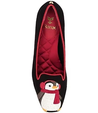 J. Renee Pingwen Embroidered Penguin Pumps