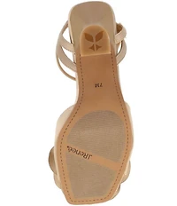 J. Renee Pomeline Satin Ankle Strap Rose Dress Sandals