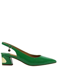 J. Renee Shayanne Patent Slingback Pumps